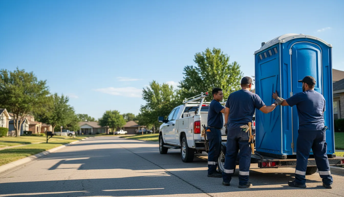 Portable Toilet Rental in Point, TX near me